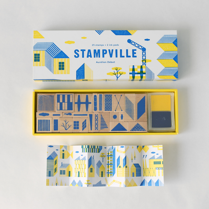 スタンプビル stampville スタンプセット おしゃれ/かわいい/デザイン/女の子/男の子